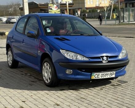 Синий Пежо 206, объемом двигателя 1.4 л и пробегом 265 тыс. км за 1999 $, фото 2 на Automoto.ua