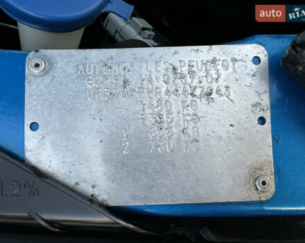 Синий Пежо 206, объемом двигателя 1.4 л и пробегом 133 тыс. км за 5500 $, фото 96 на Automoto.ua