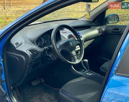 Синий Пежо 206, объемом двигателя 1.4 л и пробегом 71 тыс. км за 5100 $, фото 15 на Automoto.ua