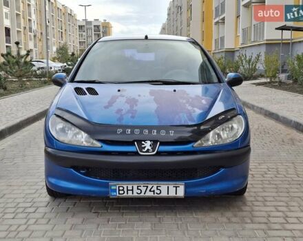 Синій Пежо 206, об'ємом двигуна 1.36 л та пробігом 226 тис. км за 3000 $, фото 3 на Automoto.ua