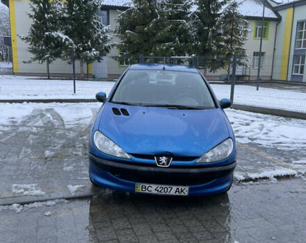 Синий Пежо 206, объемом двигателя 1.4 л и пробегом 242 тыс. км за 1999 $, фото 4 на Automoto.ua