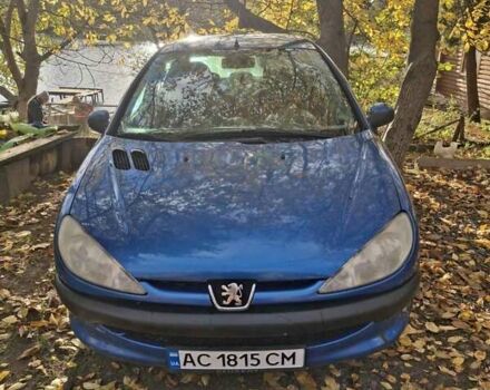 Синій Пежо 206, об'ємом двигуна 1.36 л та пробігом 195 тис. км за 2800 $, фото 4 на Automoto.ua