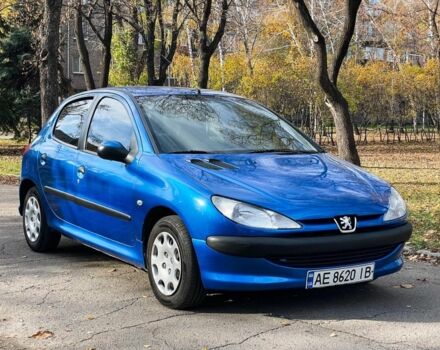 Синий Пежо 206, объемом двигателя 1.4 л и пробегом 3 тыс. км за 5700 $, фото 13 на Automoto.ua
