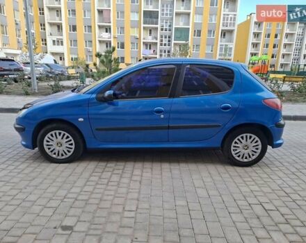 Синій Пежо 206, об'ємом двигуна 1.36 л та пробігом 226 тис. км за 3000 $, фото 8 на Automoto.ua