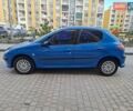 Синій Пежо 206, об'ємом двигуна 1.36 л та пробігом 226 тис. км за 3000 $, фото 8 на Automoto.ua