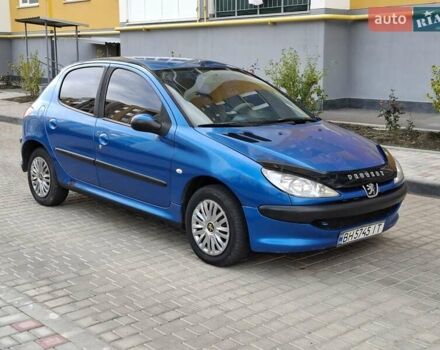Синій Пежо 206, об'ємом двигуна 1.36 л та пробігом 226 тис. км за 3000 $, фото 10 на Automoto.ua