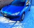 Синий Пежо 206, объемом двигателя 1.4 л и пробегом 145 тыс. км за 3400 $, фото 1 на Automoto.ua