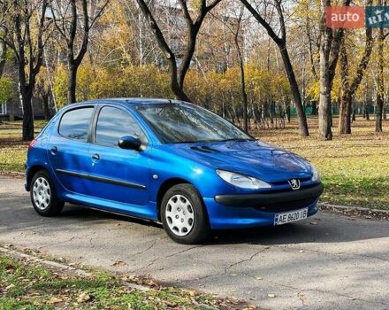 Синий Пежо 206, объемом двигателя 1.4 л и пробегом 71 тыс. км за 5100 $, фото 20 на Automoto.ua