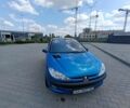 Синий Пежо 206, объемом двигателя 1.4 л и пробегом 175 тыс. км за 3200 $, фото 1 на Automoto.ua