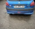 Синий Пежо 206, объемом двигателя 1.4 л и пробегом 197 тыс. км за 2200 $, фото 4 на Automoto.ua
