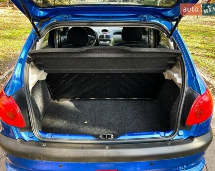 Синий Пежо 206, объемом двигателя 1.4 л и пробегом 71 тыс. км за 5100 $, фото 11 на Automoto.ua