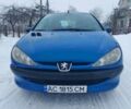 Синий Пежо 206, объемом двигателя 1.36 л и пробегом 199 тыс. км за 2800 $, фото 1 на Automoto.ua