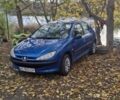 Синій Пежо 206, об'ємом двигуна 1.36 л та пробігом 195 тис. км за 2800 $, фото 1 на Automoto.ua