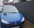 Синій Пежо 206, об'ємом двигуна 1.1 л та пробігом 257 тис. км за 2400 $, фото 1 на Automoto.ua