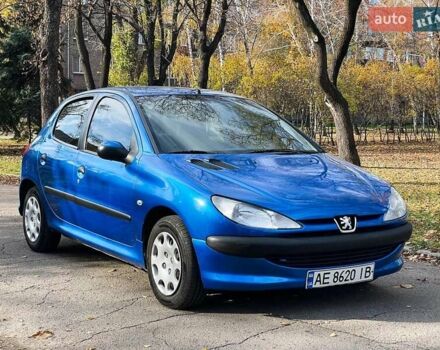 Синий Пежо 206, объемом двигателя 1.4 л и пробегом 71 тыс. км за 5100 $, фото 19 на Automoto.ua