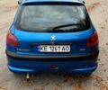 Синий Пежо 206, объемом двигателя 1.4 л и пробегом 250 тыс. км за 2400 $, фото 1 на Automoto.ua