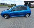 Синий Пежо 206, объемом двигателя 1.4 л и пробегом 175 тыс. км за 3200 $, фото 1 на Automoto.ua