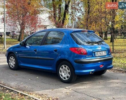 Синий Пежо 206, объемом двигателя 1.4 л и пробегом 71 тыс. км за 5100 $, фото 18 на Automoto.ua