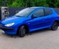 Синій Пежо 206, об'ємом двигуна 1.4 л та пробігом 206 тис. км за 3100 $, фото 1 на Automoto.ua