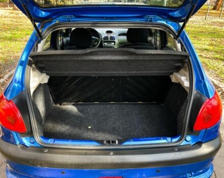 Синий Пежо 206, объемом двигателя 1.4 л и пробегом 3 тыс. км за 5700 $, фото 11 на Automoto.ua