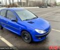 Синий Пежо 206, объемом двигателя 1.4 л и пробегом 199 тыс. км за 2500 $, фото 1 на Automoto.ua
