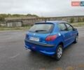 Синий Пежо 206, объемом двигателя 1.36 л и пробегом 153 тыс. км за 4400 $, фото 4 на Automoto.ua