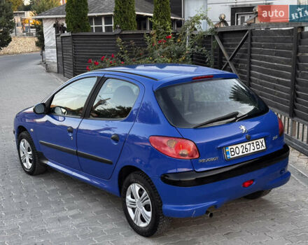 Синій Пежо 206, об'ємом двигуна 1.4 л та пробігом 201 тис. км за 2500 $, фото 6 на Automoto.ua