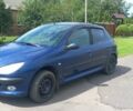 Синий Пежо 206, объемом двигателя 1.36 л и пробегом 390 тыс. км за 2750 $, фото 1 на Automoto.ua