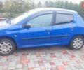 Синий Пежо 206, объемом двигателя 1.4 л и пробегом 150 тыс. км за 4050 $, фото 1 на Automoto.ua
