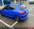 Синий Пежо 206, объемом двигателя 1.4 л и пробегом 199 тыс. км за 2500 $, фото 3 на Automoto.ua