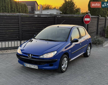 Синій Пежо 206, об'ємом двигуна 1.4 л та пробігом 201 тис. км за 2500 $, фото 2 на Automoto.ua