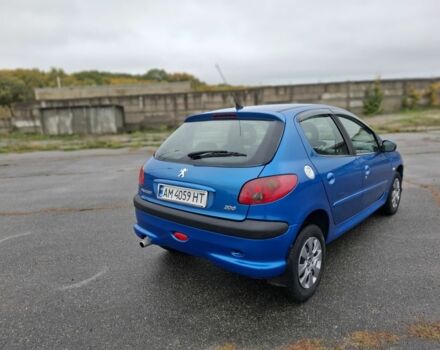 Синий Пежо 206, объемом двигателя 1.4 л и пробегом 153 тыс. км за 4350 $, фото 7 на Automoto.ua