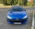 Синий Пежо 206, объемом двигателя 1.36 л и пробегом 358 тыс. км за 3900 $, фото 1 на Automoto.ua