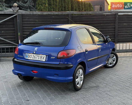 Синій Пежо 206, об'ємом двигуна 1.4 л та пробігом 201 тис. км за 2500 $, фото 18 на Automoto.ua