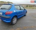 Синий Пежо 206, объемом двигателя 1.36 л и пробегом 153 тыс. км за 4400 $, фото 3 на Automoto.ua