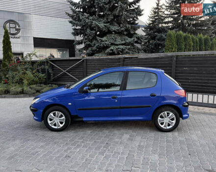 Синій Пежо 206, об'ємом двигуна 1.4 л та пробігом 201 тис. км за 2500 $, фото 4 на Automoto.ua