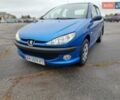 Синий Пежо 206, объемом двигателя 1.36 л и пробегом 153 тыс. км за 4400 $, фото 7 на Automoto.ua