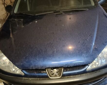 Синий Пежо 206, объемом двигателя 1.4 л и пробегом 290 тыс. км за 1600 $, фото 2 на Automoto.ua