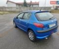 Синий Пежо 206, объемом двигателя 1.36 л и пробегом 153 тыс. км за 4400 $, фото 16 на Automoto.ua