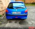Синий Пежо 206, объемом двигателя 1.4 л и пробегом 165 тыс. км за 2900 $, фото 2 на Automoto.ua