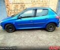 Синий Пежо 206, объемом двигателя 1.4 л и пробегом 165 тыс. км за 2900 $, фото 1 на Automoto.ua