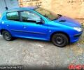 Синий Пежо 206, объемом двигателя 1.4 л и пробегом 165 тыс. км за 2900 $, фото 3 на Automoto.ua