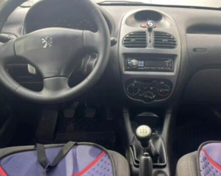 Синий Пежо 206, объемом двигателя 1.4 л и пробегом 183 тыс. км за 3800 $, фото 5 на Automoto.ua