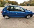 Синий Пежо 206, объемом двигателя 1.4 л и пробегом 193 тыс. км за 3500 $, фото 2 на Automoto.ua