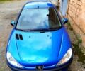 Синий Пежо 206, объемом двигателя 1.4 л и пробегом 165 тыс. км за 2900 $, фото 1 на Automoto.ua