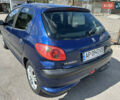 Синий Пежо 206, объемом двигателя 1.36 л и пробегом 172 тыс. км за 3000 $, фото 8 на Automoto.ua