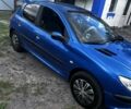 Синий Пежо 206, объемом двигателя 1.4 л и пробегом 151 тыс. км за 6400 $, фото 1 на Automoto.ua