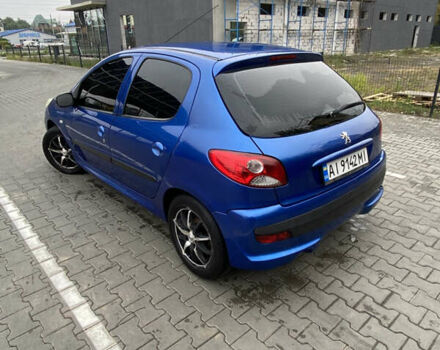 Синий Пежо 206, объемом двигателя 1.36 л и пробегом 197 тыс. км за 3800 $, фото 5 на Automoto.ua