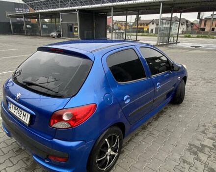 Синий Пежо 206, объемом двигателя 1.36 л и пробегом 197 тыс. км за 3800 $, фото 7 на Automoto.ua