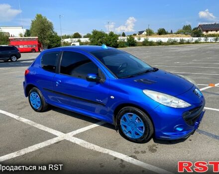 Синий Пежо 206, объемом двигателя 1.1 л и пробегом 165 тыс. км за 4300 $, фото 3 на Automoto.ua